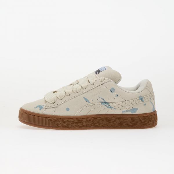 Tenisky Puma Suede XL Splatters Vapor Gray-Gum EUR 45