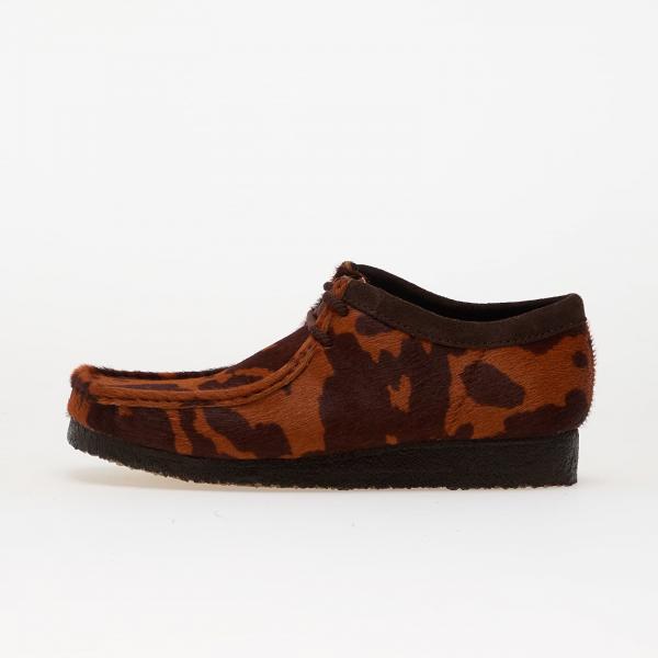 Tenisky Clarks Originals Wallabee Brown Cow Print EUR 43