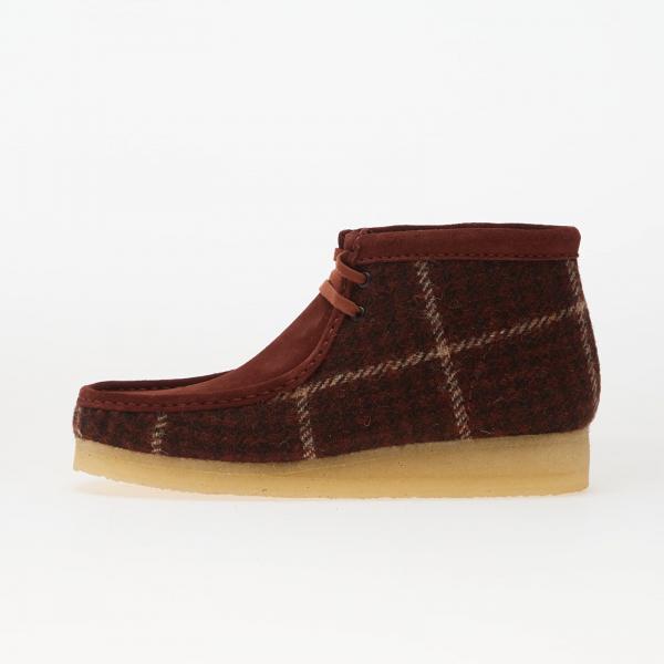 Tenisky Clarks Originals Wallabee Boot Rust Tweed Comb EUR 43