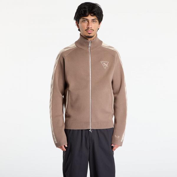 Bunda Puma x REPRESENT T7 Knit Jacket Pine Bark XL