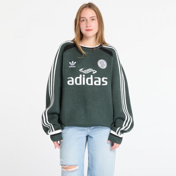 Svetr adidas Adicolor Blokecore Pullover UNISEX Mineral Green M