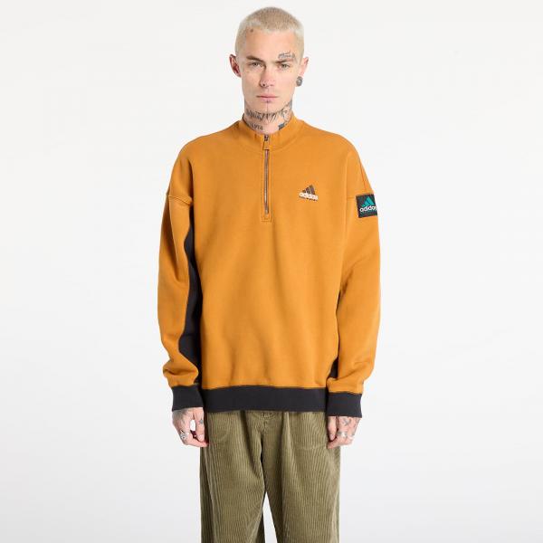 Mikina adidas Equipment Blocked Half-Zip Craft Ochre M