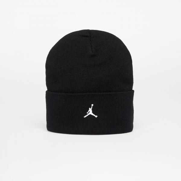 Čepice Jordan Peak Essential Beanie Black/ White Universal