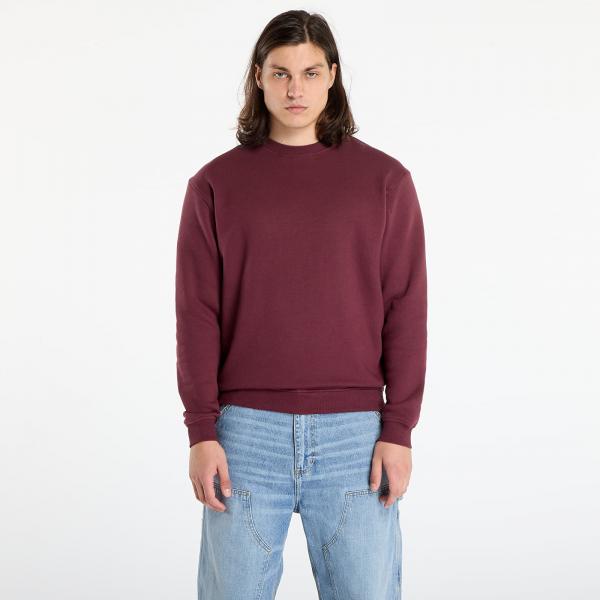 Mikina Urban Classics Crewneck Sweatshirt Cherry S