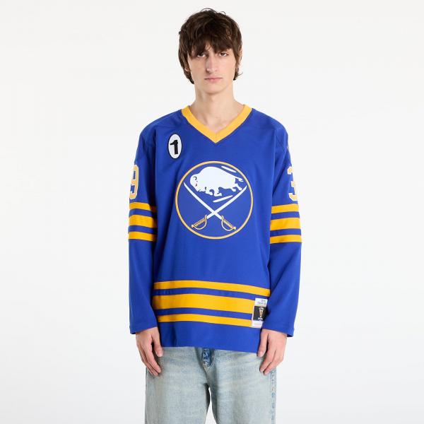 Tričko Mitchell & Ness NHL Dark Jersey Sabres 1995 Dominik Hasek Royal L