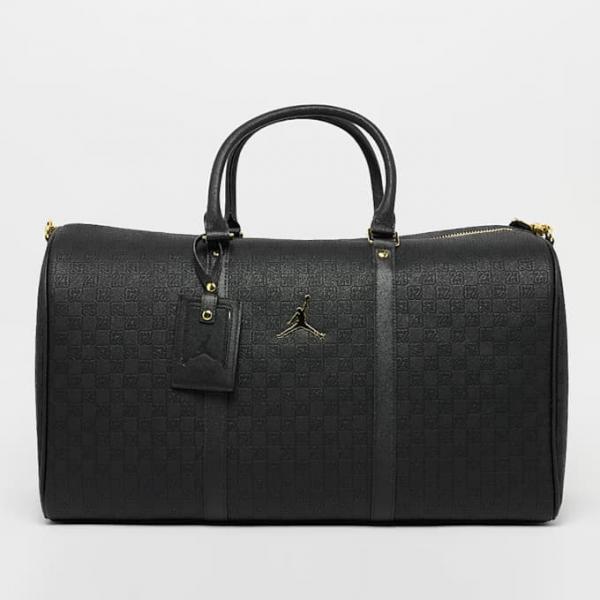 Taška Jordan Jam Monogram Duffle Bag Black/ Gold L