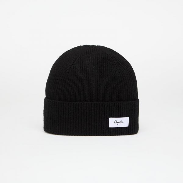 Čepice Rapha Beanie Black/ White Universal