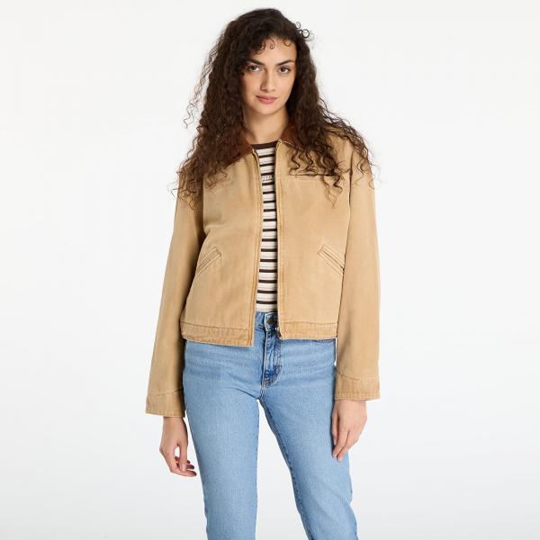 Bunda Guess Originals Cropped Workwear Beige M