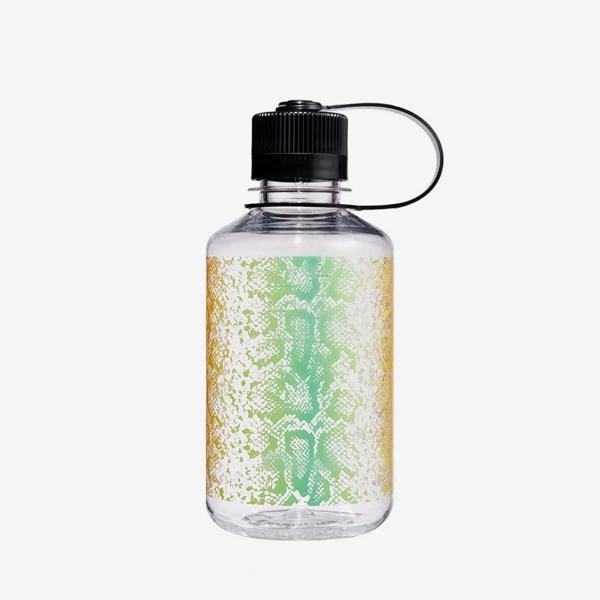Láhev Nalgene 500ml Narrow Mouth Clear Rainbow Snake Universal