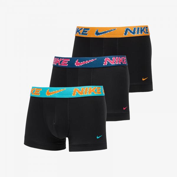 Boxerky Nike Trunk 3-Pack Black S