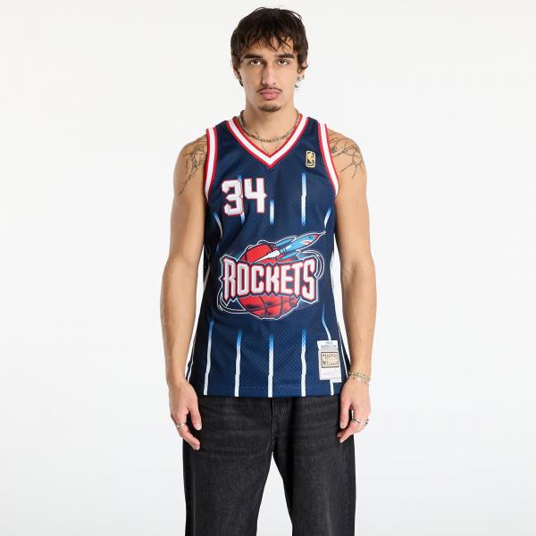 Tílko Mitchell & Ness NBA Swingman Road Jersey Rockets 1996 Hakeem Olajuwon Navy M