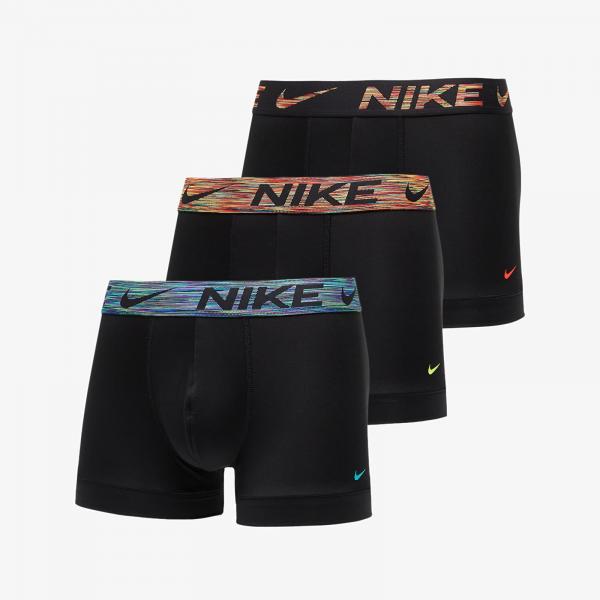 Boxerky Nike Dri-FIT Essential Micro Trunk 3-Pack Black L