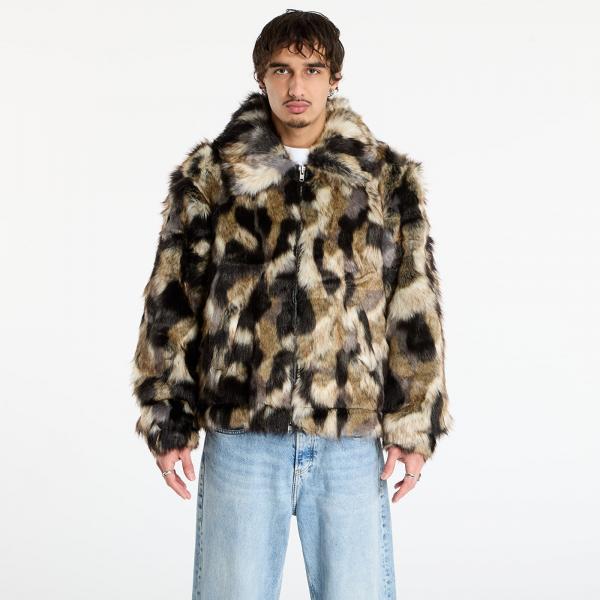 Bunda Patta Faux Fur Patchwork Jacket UNISEX Multi M