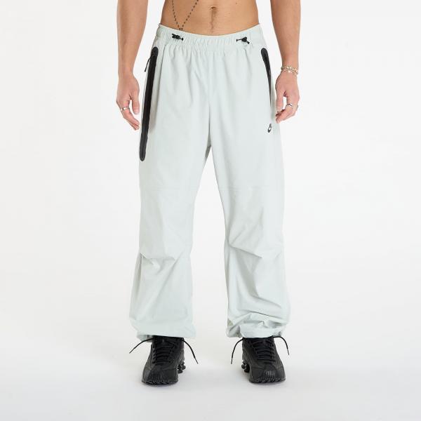 Kalhoty Nike Tech Men's Woven Oversized Pants Light Silver/ Light Silver/ Black XS