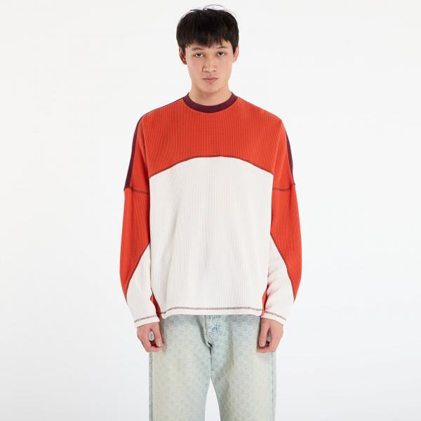 Svetr adidas La Cienega LS Sports Long-Sleeve Top UNISEX Off White S