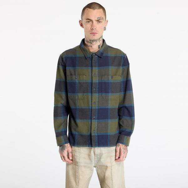 Košile Vans Larkspur Plaid Flannel Grape Leaf/Pari L