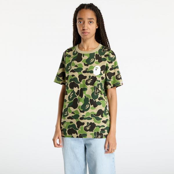Tričko A BATHING APE Abc Camo Asnka Tee UNISEX Green M