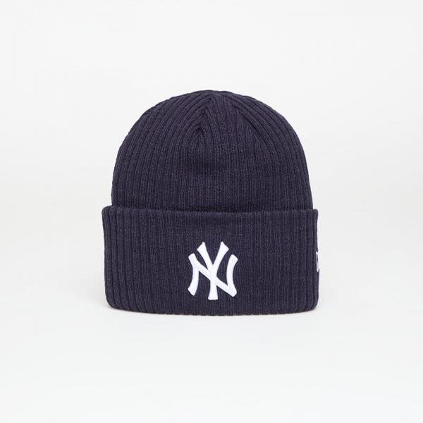Čepice New Era Knit Medium Mlb Wide Cuff Beanie New York Yankees Navy Universal