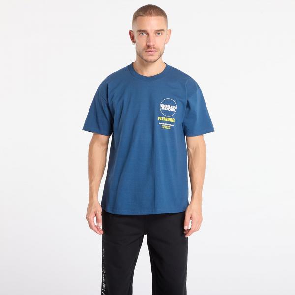Tričko PLEASURES Turntable T-Shirt Blue S