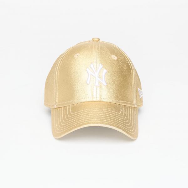 Kšiltovka New Era New York Yankees Womens MLB 9FORTY Adjustable Cap Metallic Gold Universal