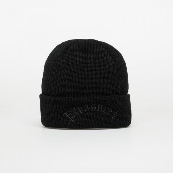 Čepice PLEASURES Arch Beanie Black Universal
