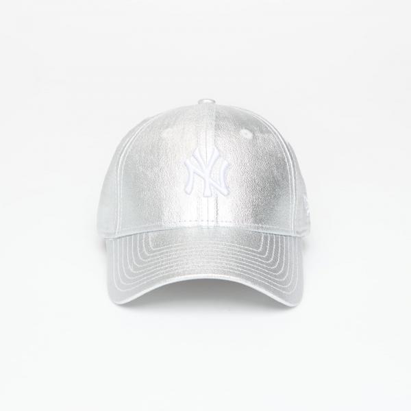 Kšiltovka New Era New York Yankees Womens MLB 9FORTY Adjustable Cap Metallic Silver Universal