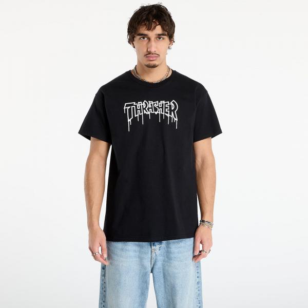 Tričko Thrasher One-liner T-Shirt Black L