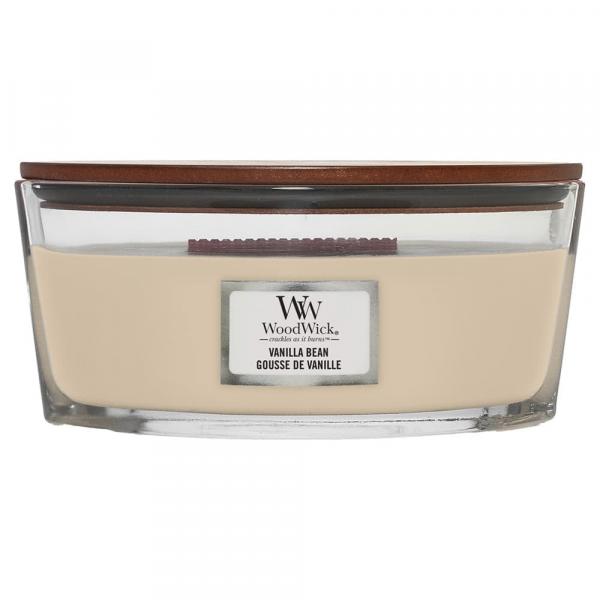 Woodwick Elipse Candle Vanilla Bean Universal