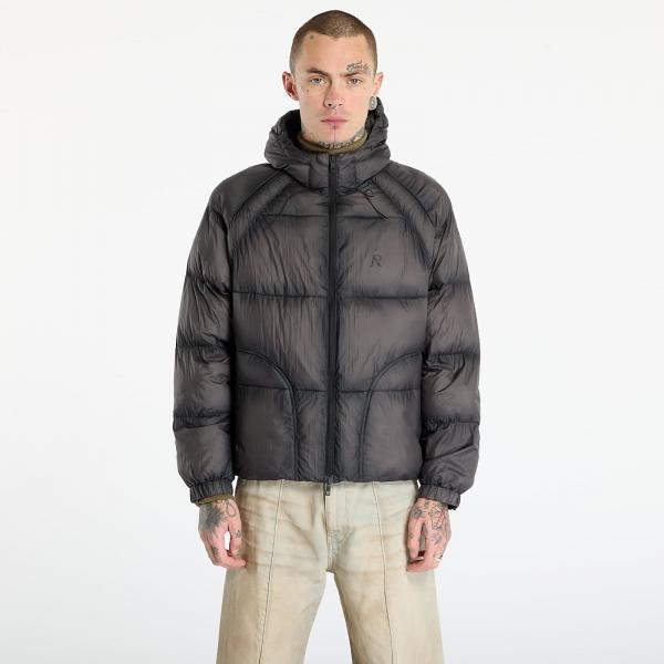 Bunda REPRESENT Translucent Hooded Puffer Washed Black XL