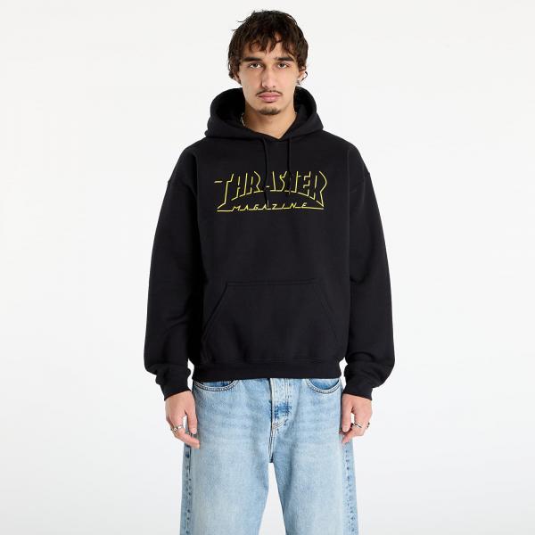 Mikina Thrasher Shadow Mag Logo Hoodie Black M