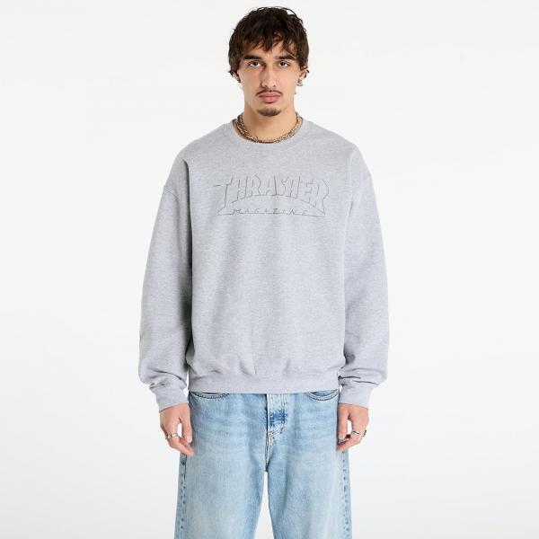 Mikina Thrasher Shadow Mag Logo Crewneck Sport Grey L