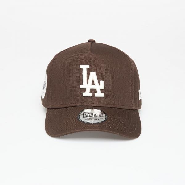 Kšiltovka New Era LA Dodgers MLB Sidepatch 9FORTY E-Frame Adjustable Cap Dark Brown Universal