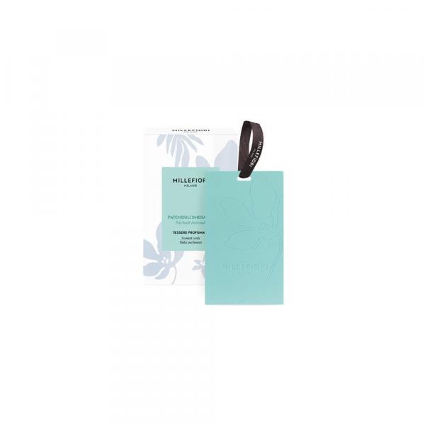 Millefiori Laundry Fragrance Card 3-Pack Patchouli Smeraldo Universal