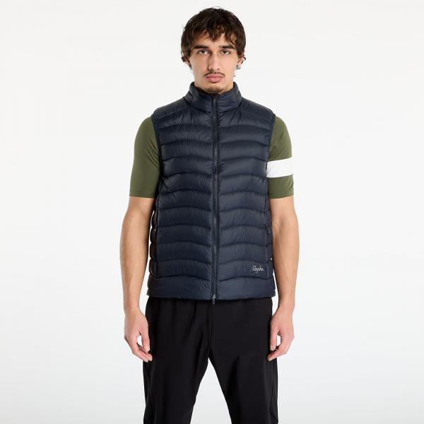 Vesta Rapha Men's Down Gilet Black Charcoal/ Dark Grey L