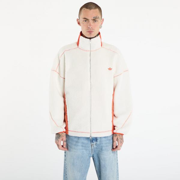 Bunda adidas LA Originals Adams Blvd Fleece Jacket UNISEX Off White/ Black M