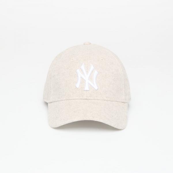 Kšiltovka New Era New York Yankees MLB Melton Wool 9FORTY Adjustable Cap Cream Universal
