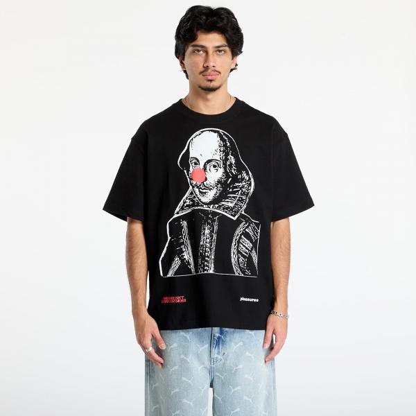 Tričko PLEASURES Joke Heavyweight Shirt Black S