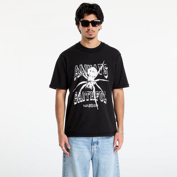Košile Wasted Paris M Authentic Reverse T-Shirt Faded Black XL