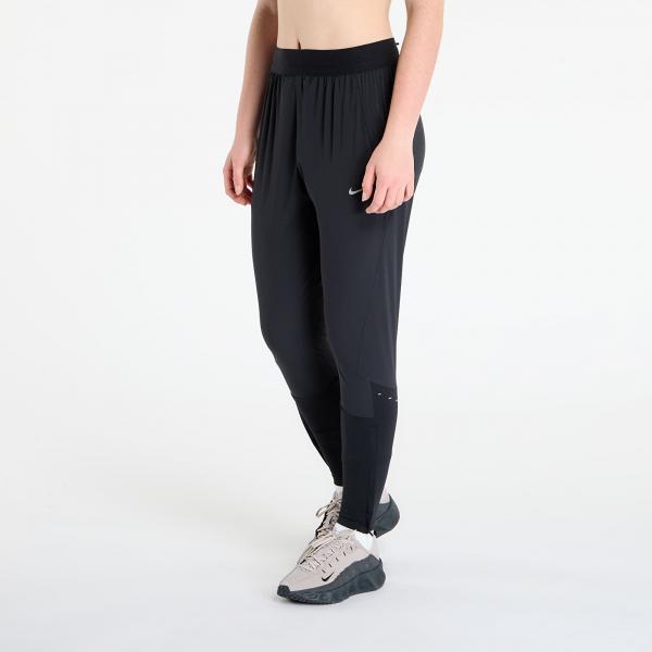 Kalhoty Nike Swift Women's Dri-FIT Mid-Rise Running Pants Black/ Reflective Silv L
