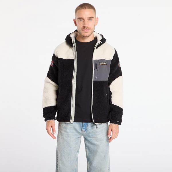 Bunda Napapijri Yupik Fzh 3 Cream/ Black XL
