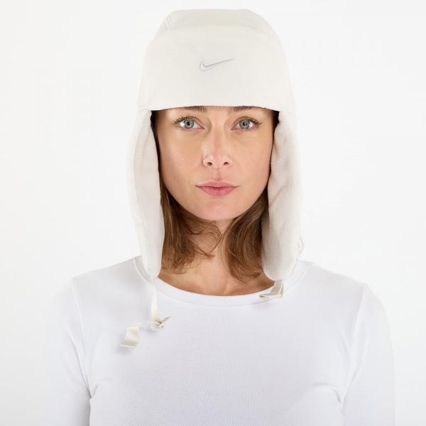 Čepice Nike Fly Unstructured Puffer Trapper Cap Light Bone/ Light Bone/ Light Bone S/M