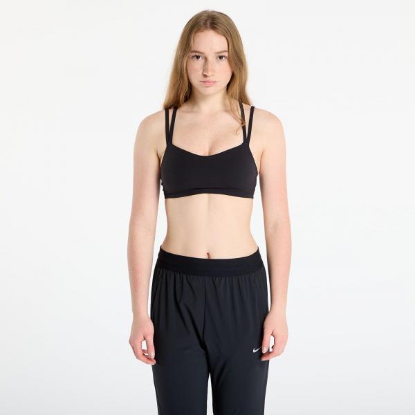 Podprsenka Nike Zenvy Strappy Women's Light-Support Padded Sports Bra Black/ Sail L