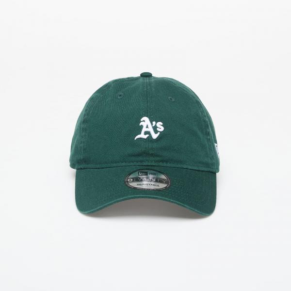 Kšiltovka New Era 9TWENTY MLB Washed Mini Logo Oakland Athletics Dark Green Universal