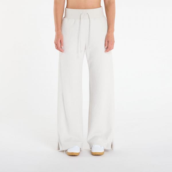 Kalhoty Nike Sportswear Phoenix Plush Women's High-Waisted Wide-Leg Cozy Fleece Pants Light Bone/ Sail XL