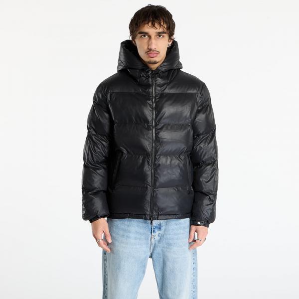 Bunda Patta Quilted Script Logo Puffer Jacket UNISEX Black XL