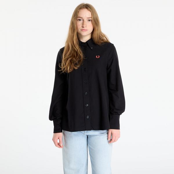 Košile FRED PERRY Button Down Shirt Black 6