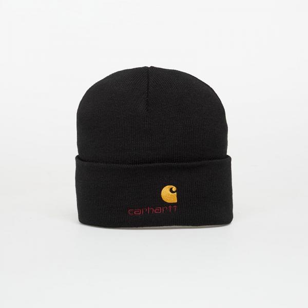 Čepice Carhartt WIP American Script Beanie Black Universal