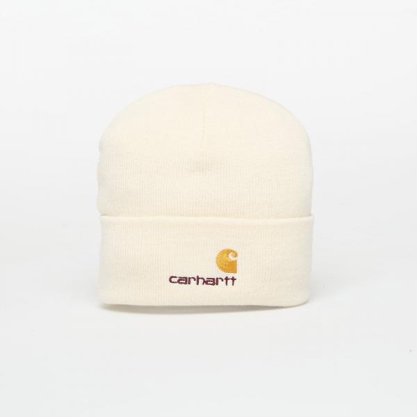 Čepice Carhartt WIP American Script Beanie Natural Universal