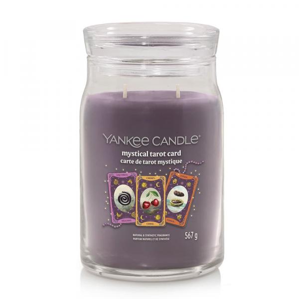 Yankee Candle Signature Large Jar 2 Wicks Halloween Mystical Tarot Card Universal