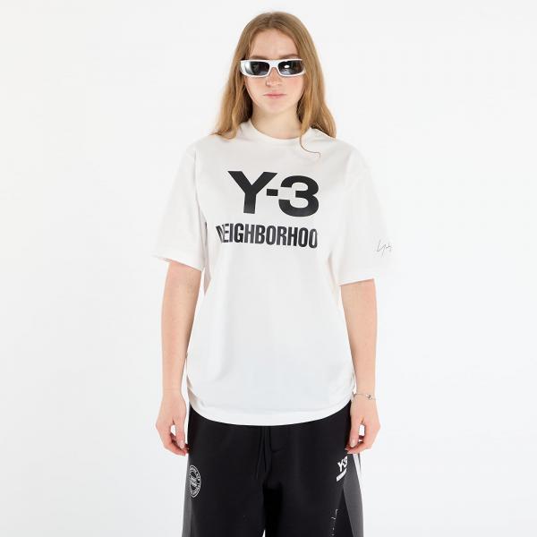 Tričko Y-3 x Neighborhood Logo Tee UNISEX Core White L